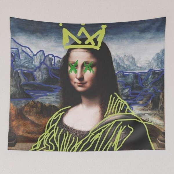 Item preview, Monalisa Pop Art designed and sold by DopeTops.