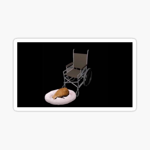 Aperçu de l'œuvre Chat en fauteuil roulant créée et vendue par rachelmp114.
