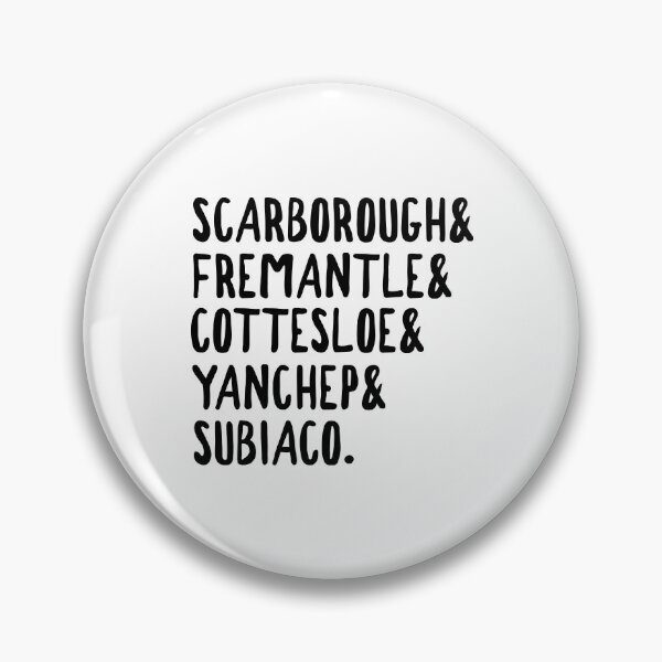 Item preview, Perth Suburbs Australia Cottesloe Scarborough designed and sold by iLorah.