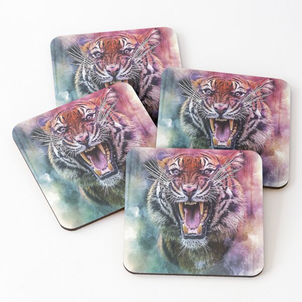 Item preview, Watercolor Abstract Tiger Pattern designed and sold by bestoffers.