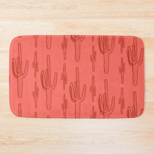 Item preview, Peach Cactus Pattern designed and sold by christabelco.