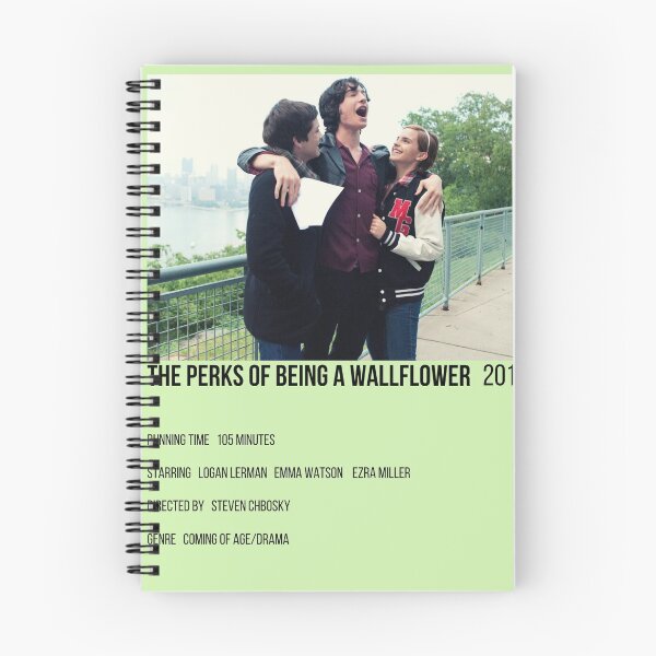 Item preview, the perks of being a wallflower minimalist movie poster/sticker designed and sold by laurenbrodauf.