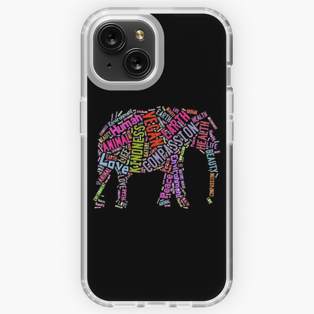 Item preview, iPhone Soft Case designed and sold by thehippievegan.