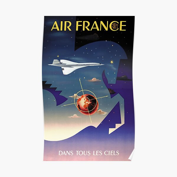 Concorde - Dans Tous Les Ciels Poster