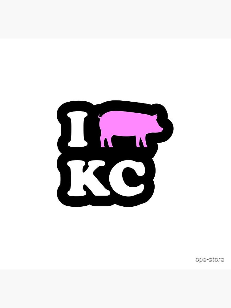 I Love Kansas City BBQ by ope-store