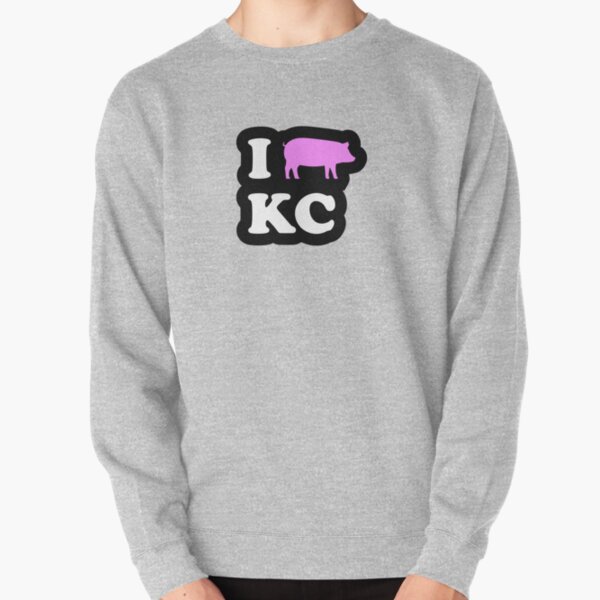 I Love Kansas City BBQ Pullover Sweatshirt