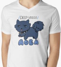 Ren / DEEP VOICE / "AOBA" Men's V-Neck T-Shirt