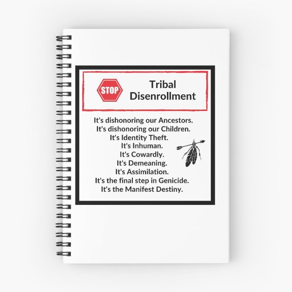 Item preview, STOP Tribal Disenrollment designed and sold by YaNative.
