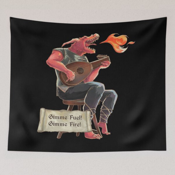 Item preview, Dragonborn Lvl 1 Bard - Black version designed and sold by Dear-Koko.