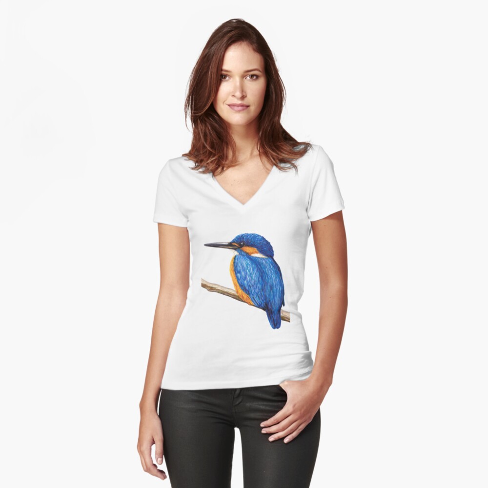 Item preview, Fitted V-Neck T-Shirt designed and sold by LFurtwaengler.