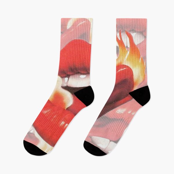 Aperçu de l'œuvre Lèvres en feu créée et vendue par livpaigedesigns.