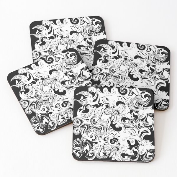 Item preview, Primeval Chaos in Black and White designed and sold by Moyanana.