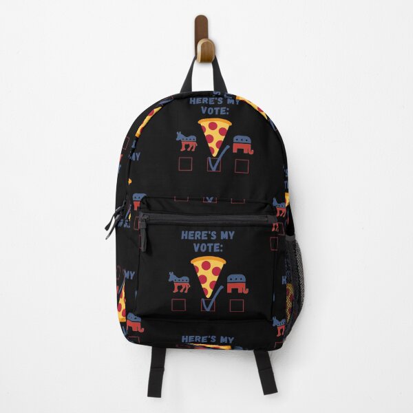 Item preview, Here's My Vote - Pizza, Republican Democrat by Boo-da-chay designed and sold by Boo-da-chay.