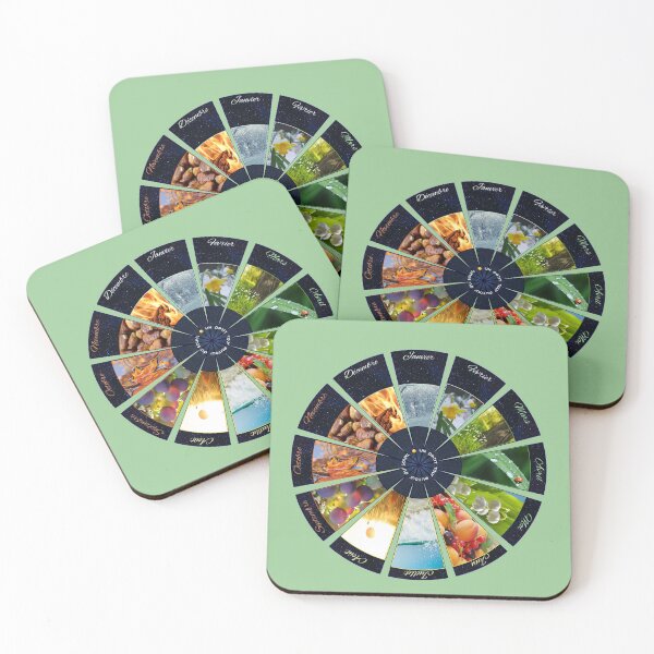 Item preview, A year of nature observation (wheel of the seasons French version) designed and sold by NatureNature.