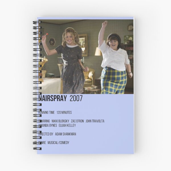 Item preview, hairspray minimalist movie poster/sticker designed and sold by laurenbrodauf.