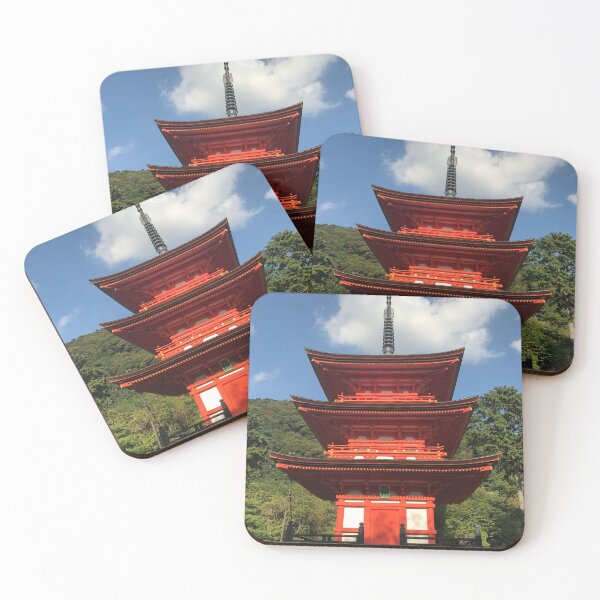 Item preview, ORANGE TEMPLE IN KYOTO, JAPAN designed and sold by LaylaTheCurly.