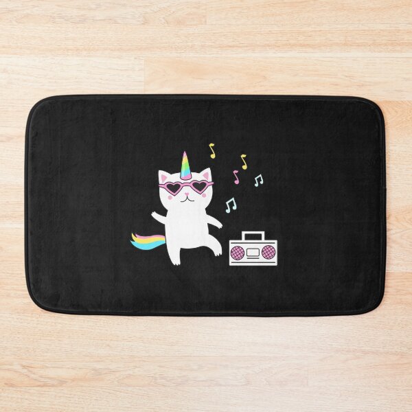 Item preview, unikitty - unicorn - radio - cat - danc -  music  designed and sold by Nouni-abdo.