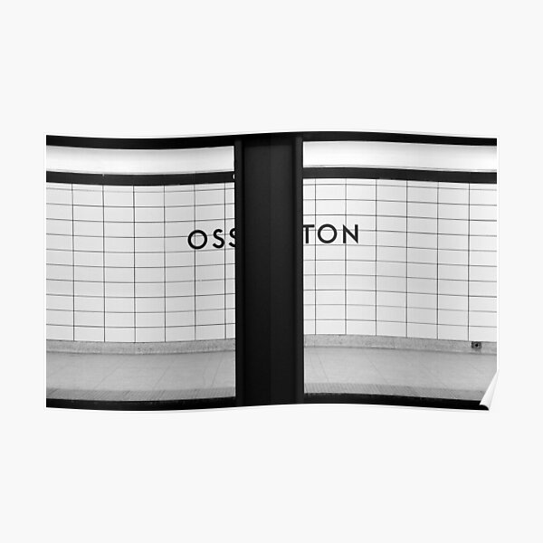 "Ossington Subway" Poster by ValentinoVisent Redbubble