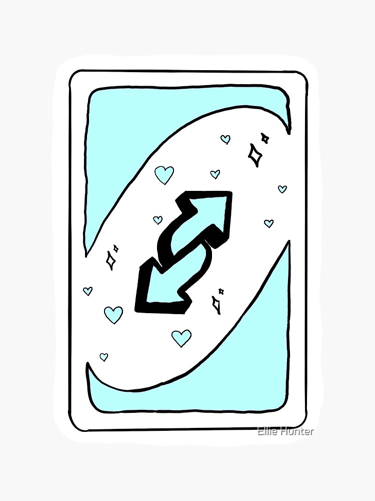 Cute Waterproof Blue/ Red/ Green/ Yellow Uno Reverse Card -  Finland