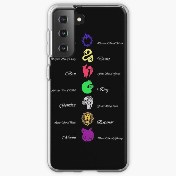 Siete pecados capitales Funda blanda para Samsung Galaxy