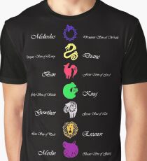 Seven Deadly Sins Graphic T-Shirt
