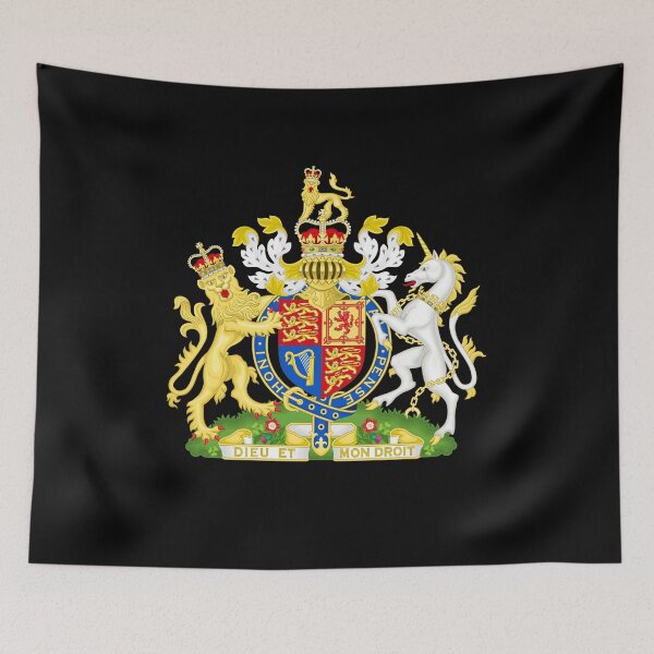 Item preview, DIEU ET MON DROIT Coat Of Arms Tshirt and merch for United Kingdom & Great Britain History & Tradition Fans Women Men Boys Girls Her or Him Buy now! designed and sold by You Gift.