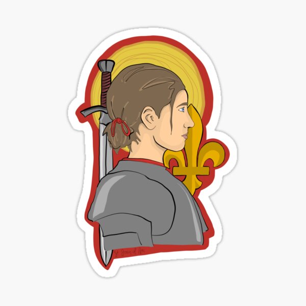St Joan of Arc Sticker