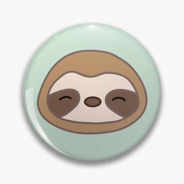 Item preview, Cute Sloth Face designed and sold by elizablock.