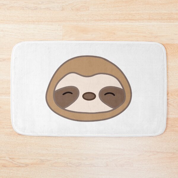 Item preview, Cute Sloth Face designed and sold by elizablock.