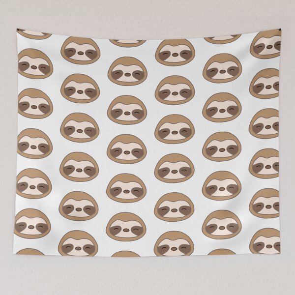 Item preview, Cute Sloth Face designed and sold by elizablock.