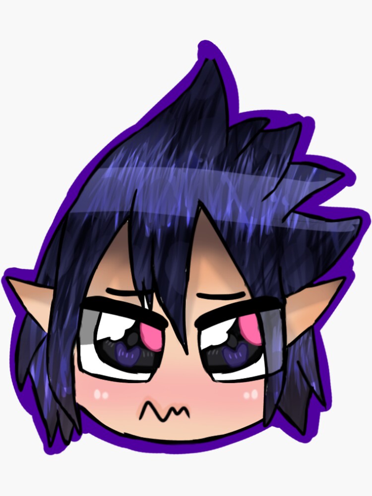 "Tamaki Amajiki Chibi Head" Sticker by Kaironobunz | Redbubble