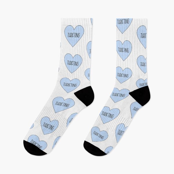Item preview, Aesthetic Blue Thrifting Love Heart designed and sold by CaitlinCerys.