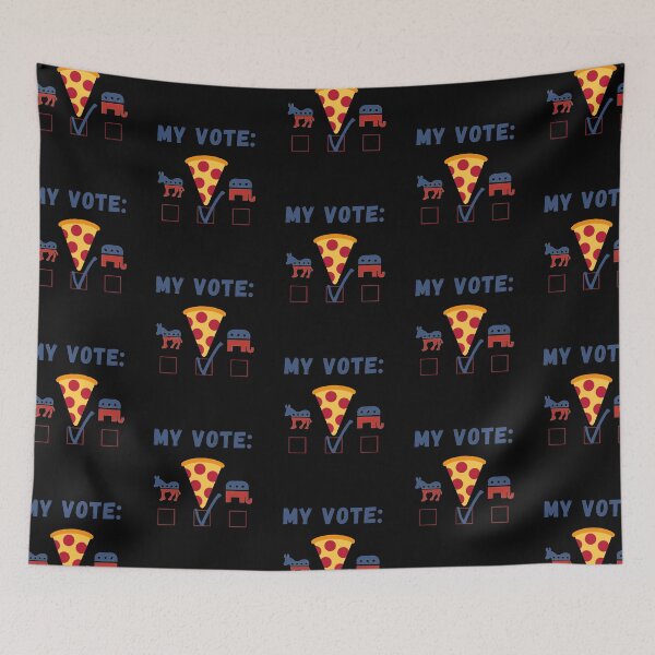 Item preview, My Vote - Pizza vs Republican and Democrat by Boo-da-chay designed and sold by Boo-da-chay.