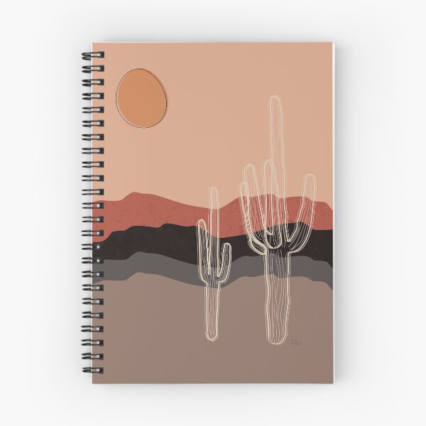 Item preview, Peach Sunrises in the Saguaro Desert designed and sold by christabelco.
