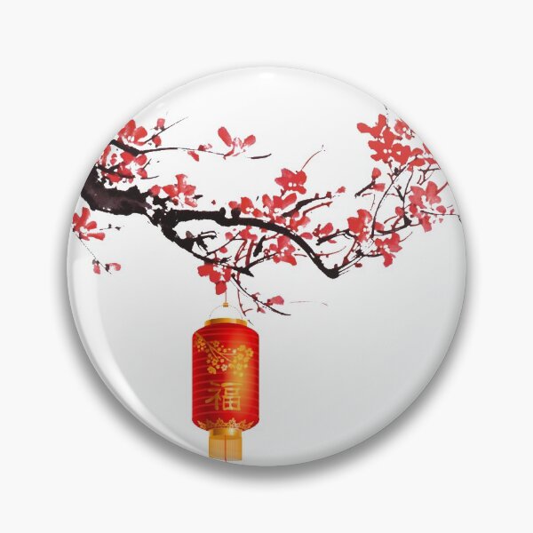 Item preview, Chinese New Year Lantern flower branch designed and sold by vicksart.