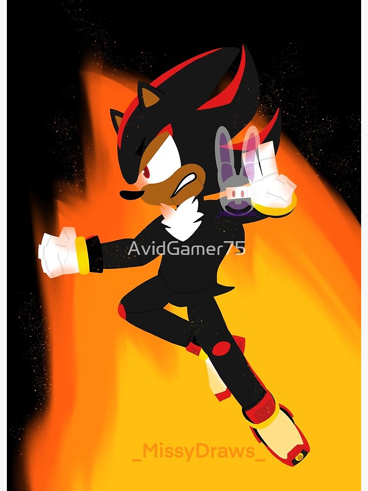 Shadow The Hedgehog | Art Board Print