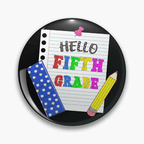 Item preview, Hello Fifth Grade - 5th Grade Gift designed and sold by TeeDesignsStore.