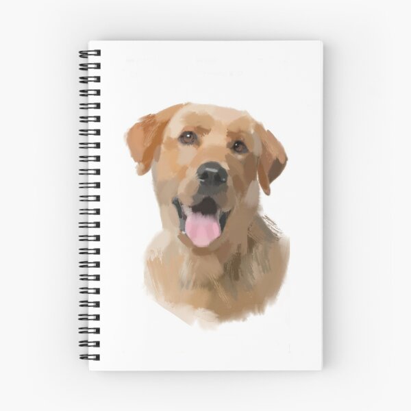 Item preview, Golden Yellow Labrador Retriever digital painting designed and sold by ZombieFiend.