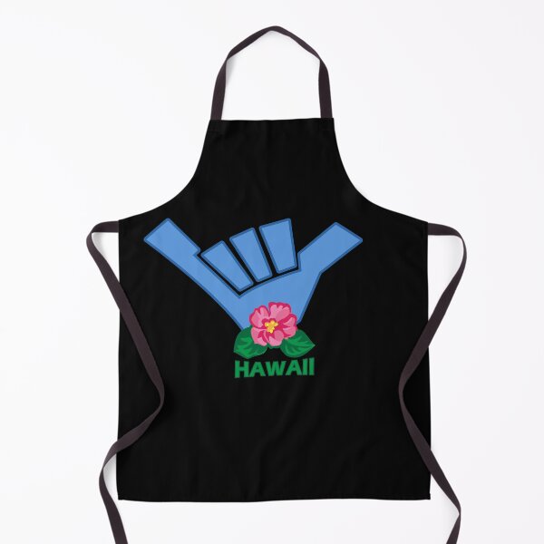 Item preview, Hawaii Hang Loose With Hibiscus Flower designed and sold by VibeCraze Designs.