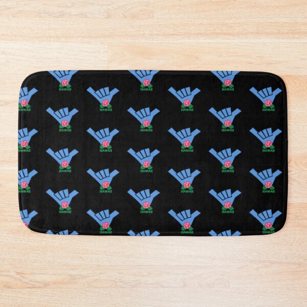 Item preview, Hawaii Hang Loose With Hibiscus Flower designed and sold by VibeCraze Designs.