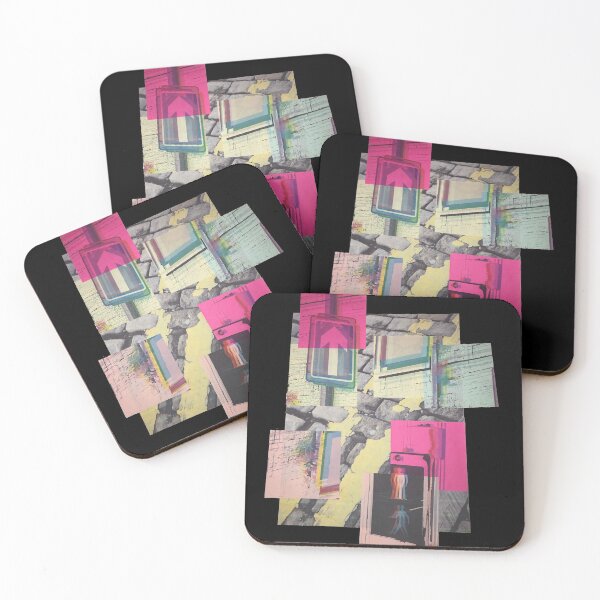 Item preview, Roadworks Collage Multicolour designed and sold by abigabhall.