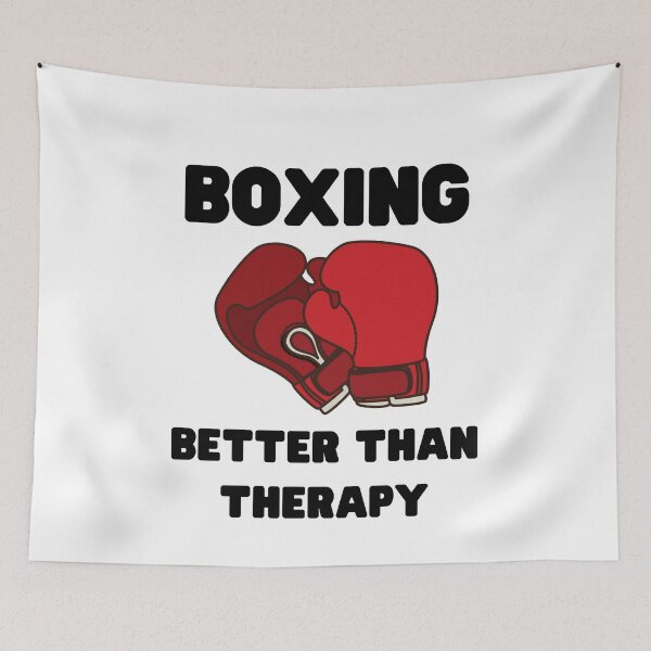 Item preview, Boxing, Better Than Therapy designed and sold by WinningUniverse.