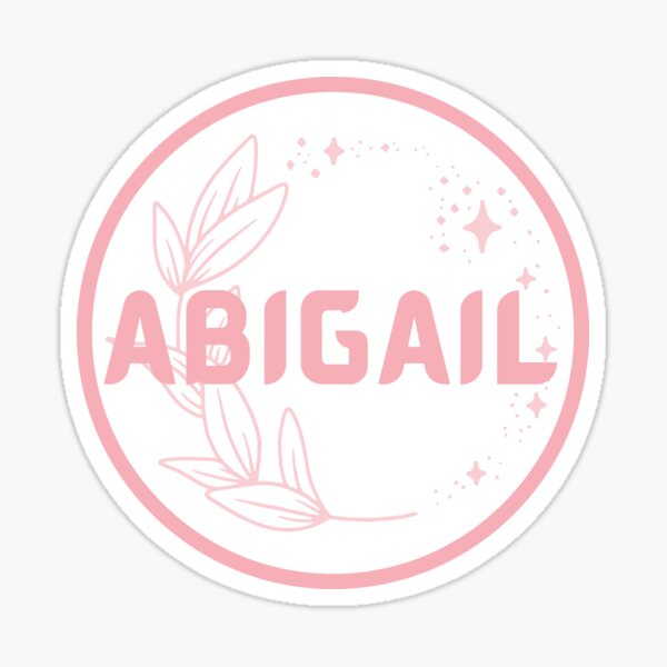 Abigail Sticker