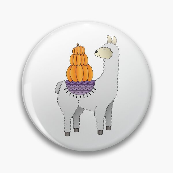 Item preview, Llama and Pumpkins designed and sold by jada-lynn.
