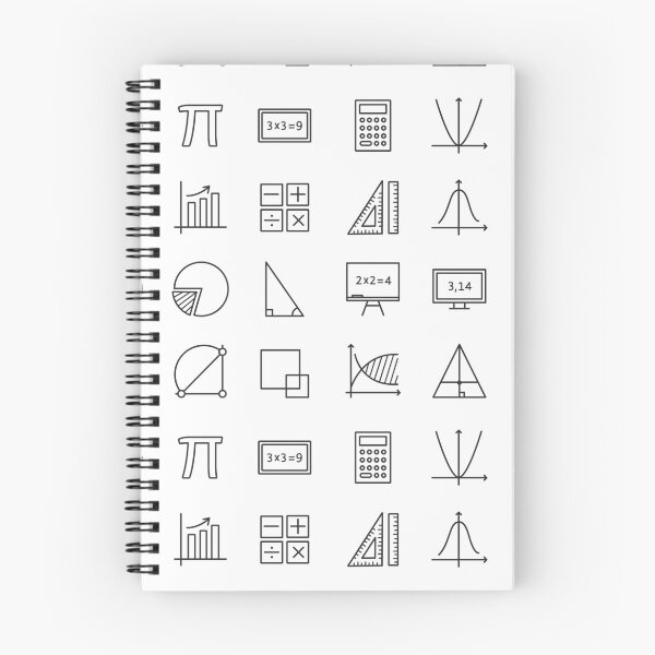 Item preview, Mathematics Line Icon Set designed and sold by csariana.