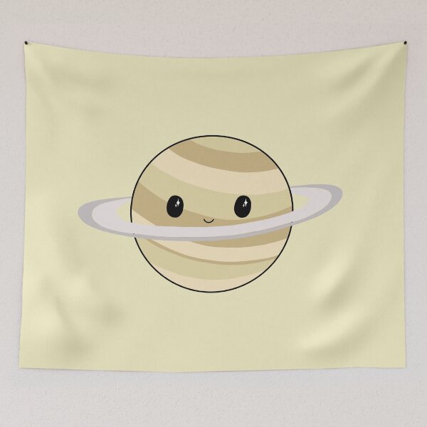 Item preview, Happy Saturn designed and sold by cosmicbubblegum.