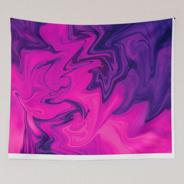 Item preview, Mujer furiosa en abstracto rosa y morado designed and sold by Yakdane.