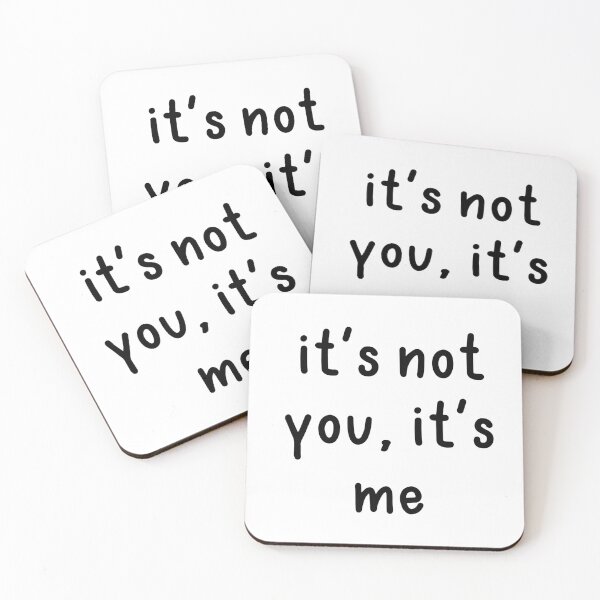 Item preview, It's Not You, It's Me, White Lie Party designed and sold by ravenmandyshop.