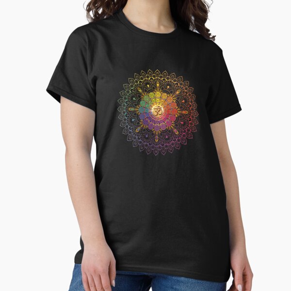 Item preview, OM Rainbow Mandala designed and sold by Lilyas.