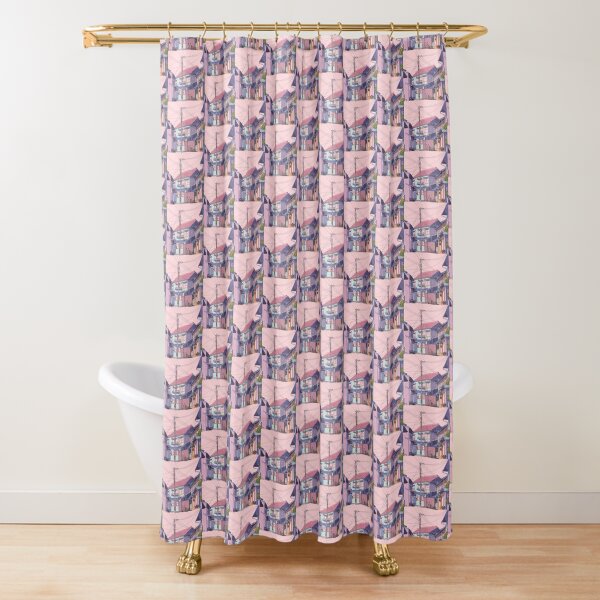 Lofi aesthetic Shower Curtain